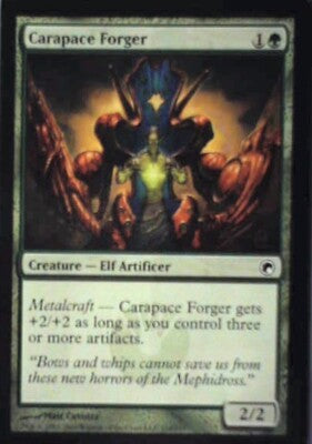 Carapace Forger - Scars of Mirrodin: #114, Magic: The Gathering Nm R208