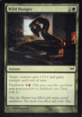 Wild Hunger - Dark Ascension: #132, Magic: The Gathering Nm R149