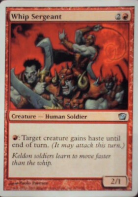 Whip Sergeant - 9th Edition: #227, Magic: The Gathering Nm R100