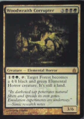 Woodwraith Corrupter - Ravnica: City of Guilds: #240, MTG Nm R95