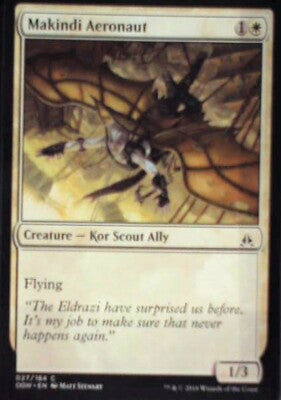 Makindi Aeronaut - Oath of the Gatewatch: #27, Magic: The Gathering Nm R207