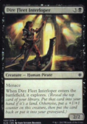 Dire Fleet Interloper - Ixalan: #103, Magic: The Gathering Nm R145