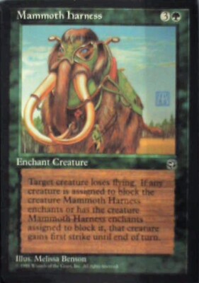 Mammoth Harness - Homelands: #91, Magic: The Gathering Nm R124