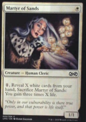 Martyr of Sands - Ultimate Masters: #25, Magic: The Gathering Nm R192