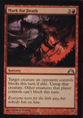 Mark for Death - Gatecrash: #99, Magic: The Gathering Nm R33