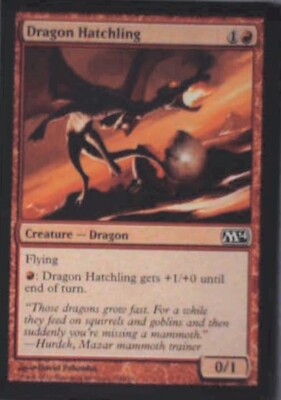 Dragon Hatchling - Magic 2014 (M14): #138, Magic: The Gathering Nm R223