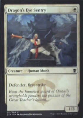 Dragon's Eye Sentry - Dragons of Tarkir: #11, Magic: The Gathering Nm R240