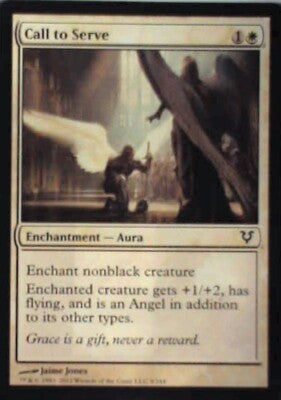 Call to Serve - Avacyn Restored: #9, Magic: The Gathering Nm R188