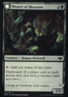 Weaver of Blossoms - Innistrad: Crimson Vow: #226, Magic: The Gathering Nm R53