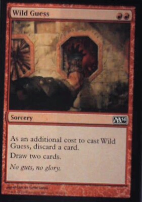 Wild Guess - Magic 2014 (M14): #161, Magic: The Gathering Nm R83