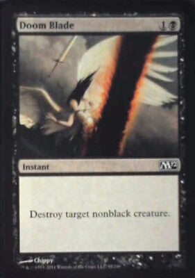 Doom Blade - Magic 2012 (M12): #95, Magic: The Gathering Nm R242