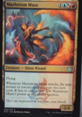 Maelstrom Muse - Strixhaven: School of Mages: #202, Magic: The Gathering Nm R86