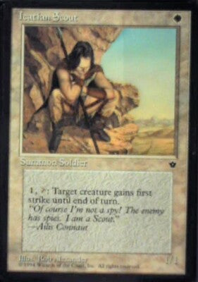 Icatian Scout (Alexander) - Fallen Empires: #13c, Magic: The Gathering Nm R191