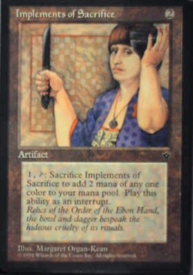 Implements of Sacrifice - Fallen Empires: #88, Magic: The Gathering Lp R112