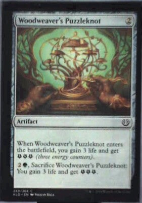Woodweaver's Puzzleknot - Kaladesh: #240, Magic: The Gathering Nm R169