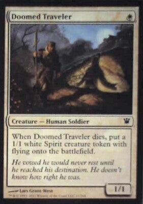 Doomed Traveler - Innistrad: #11, Magic: The Gathering Lp R173