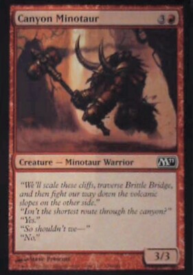 Canyon Minotaur - Magic 2013 (M13): #122, Magic: The Gathering Nm R115