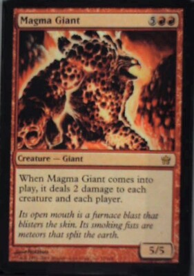Magma Giant - Fifth Dawn: #72, Magic: The Gathering Lp R99