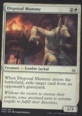 Disposal Mummy - Hour of Devastation: #9, Magic: The Gathering Nm R130