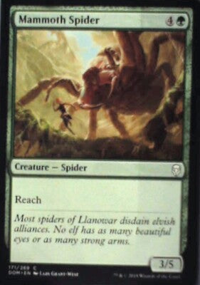 Mammoth Spider - Dominaria: #171, Magic: The Gathering Nm R181