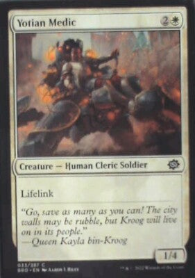 Yotian Medic - The Brothers' War: #33, Magic: The Gathering Nm R231