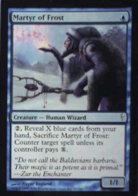 Martyr of Frost - Coldsnap: #40, Magic: The Gathering Lp R97