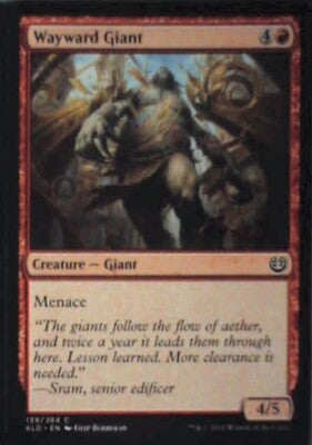 Wayward Giant - Kaladesh: #139, Magic: The Gathering Nm R53
