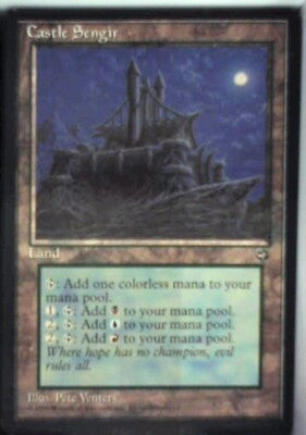 Castle Sengir - Homelands: #113, Magic: The Gathering Nm R115