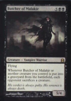 Butcher of Malakir - Commander: #75, Magic: The Gathering Nm R238