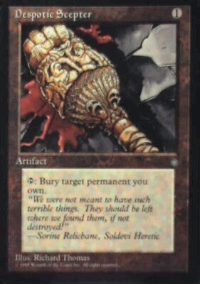Despotic Scepter - Ice Age: #316, Magic: The Gathering Lp R112