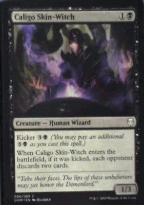Caligo Skin-Witch - Dominaria: #80, Magic: The Gathering Nm R231