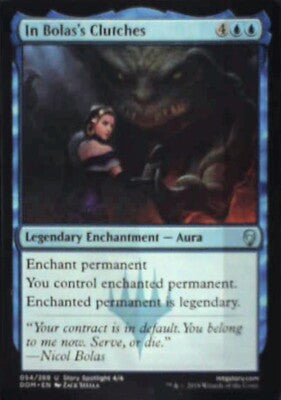 In Bolas's Clutches - Dominaria: #54, Magic: The Gathering Nm R142