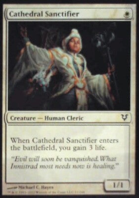 Cathedral Sanctifier - Avacyn Restored: #11, Magic: The Gathering Nm R231