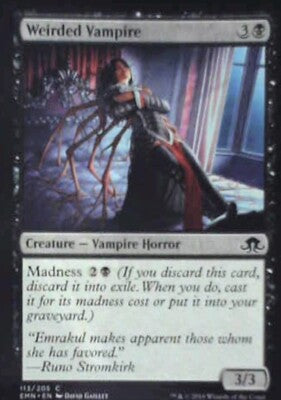 Weirded Vampire - Eldritch Moon: #113, Magic: The Gathering Nm R207