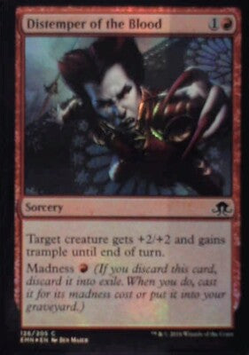 Distemper of the Blood - Eldritch Moon: #126, MTG - Foil Lp R249
