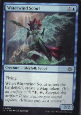 Waterwind Scout - The Lost Caverns of Ixalan: #84, Magic: The Gathering Nm R186