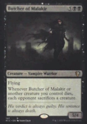 Butcher of Malakir - Commander: Innistrad: Midnight Hunt: #107 Nm R239
