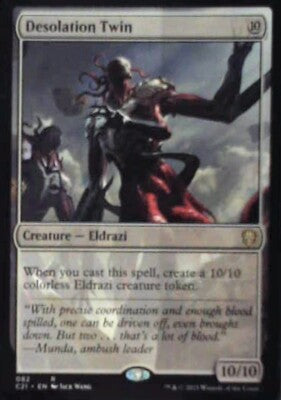 Desolation Twin - Commander 2021: #82, Magic: The Gathering Lp R234