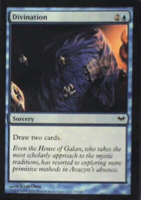 Divination - Dark Ascension: #35, Magic: The Gathering Nm R130