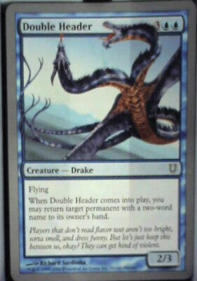 Double Header - Unhinged: #31, Magic: The Gathering Nm R228