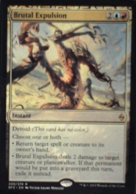 Brutal Expulsion - Battle for Zendikar: #200, Magic: The Gathering Nm R151