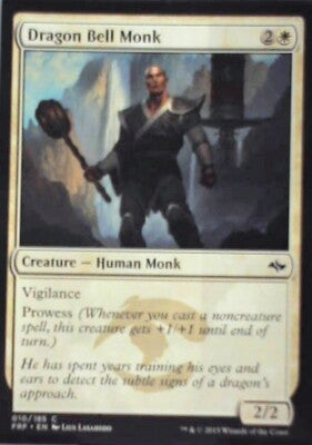 Dragon Bell Monk - Fate Reforged: #10, Magic: The Gathering Nm R148