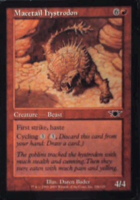 Macetail Hystrodon - Legions: #106, Magic: The Gathering Lp R97