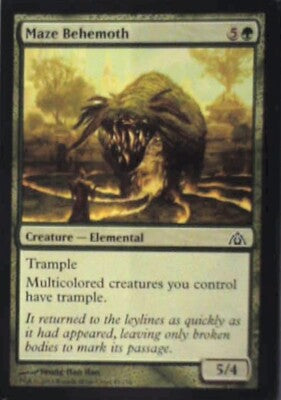 Maze Behemoth - Dragon's Maze: #43, Magic: The Gathering Lp R38