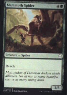Mammoth Spider - Dominaria: #171, Magic: The Gathering Nm R166