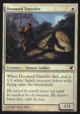Doomed Traveler - Innistrad: #11, Magic: The Gathering Lp R112