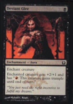 Deviant Glee - Return to Ravnica: #65, Magic: The Gathering Nm R95