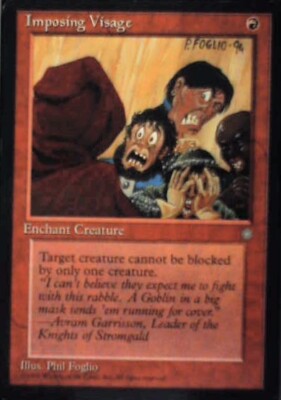 Imposing Visage - Ice Age: #193, Magic: The Gathering Lp R112