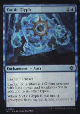 Zoetic Glyph - The Lost Caverns of Ixalan: #86, Magic: The Gathering Nm R186