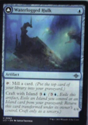 Waterlogged Hulk - The Lost Caverns of Ixalan: #83, Magic: The Gathering Nm R229